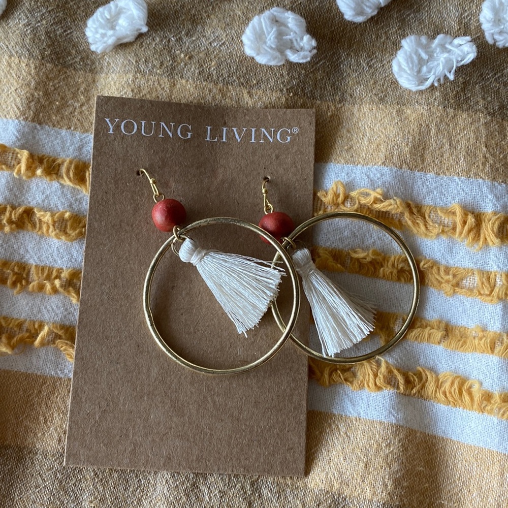 Young living earrings